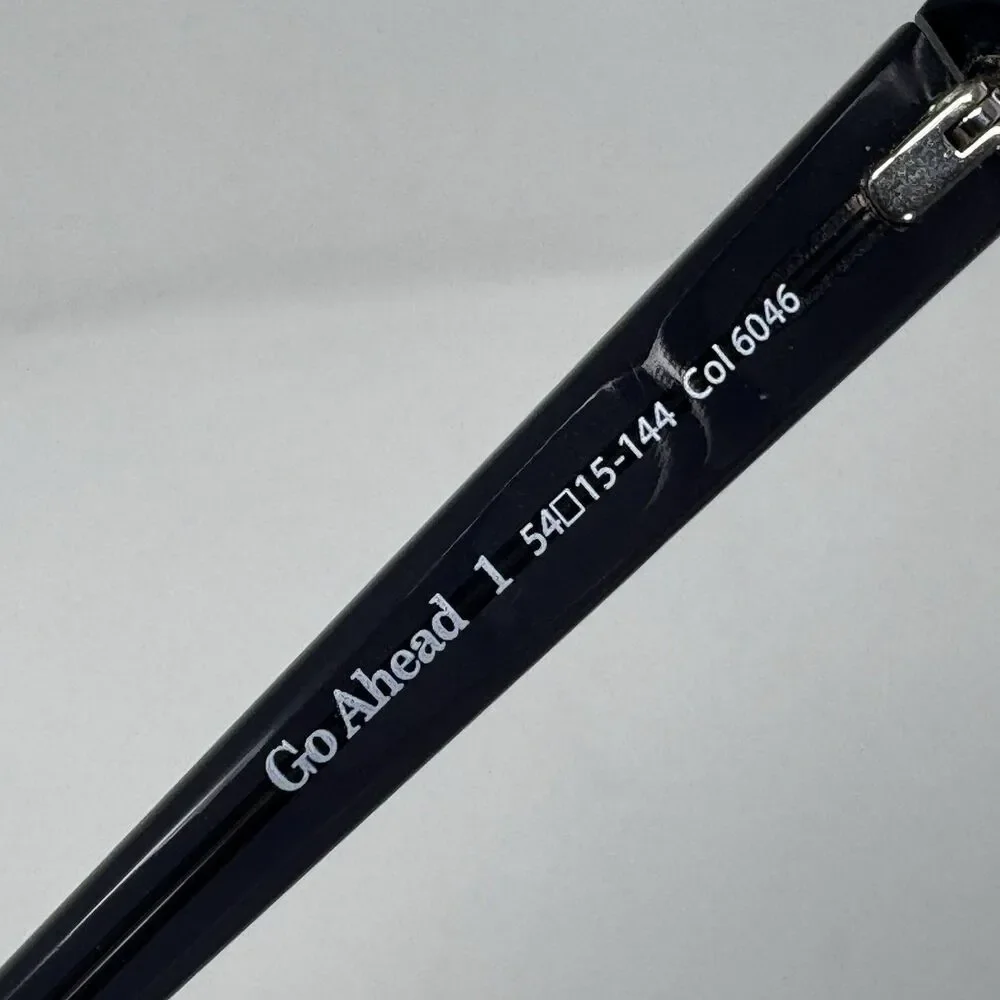 WOOW GoAhead 1 Col.6046 Blue Gray Eyeglass Frames 54-15-144 Made in Italy